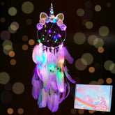 Unicorn Dream Catcher with Lights | Yedwo Design